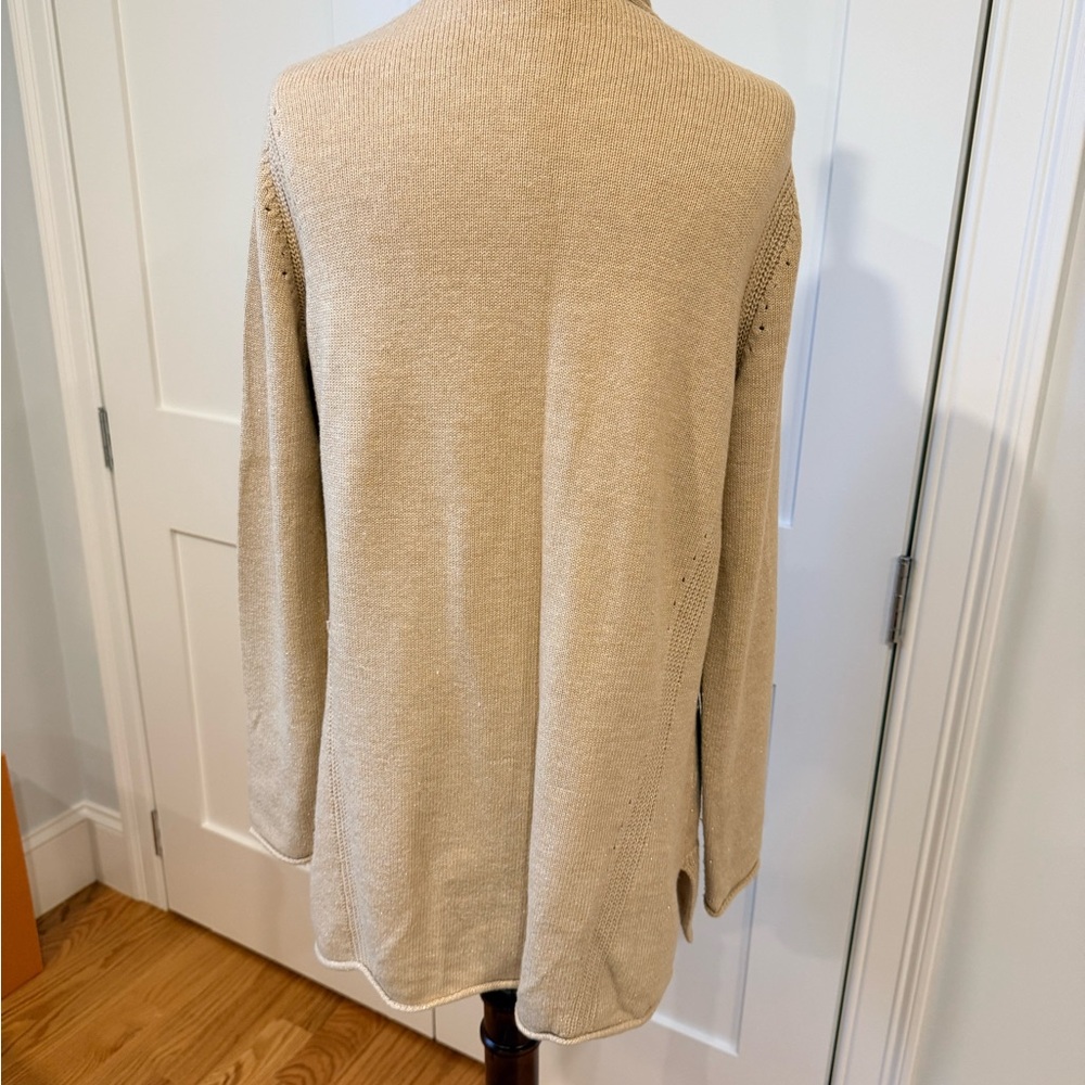 Lilly Pulitzer Elegant Gold Cardigan - Picture 6 of 12